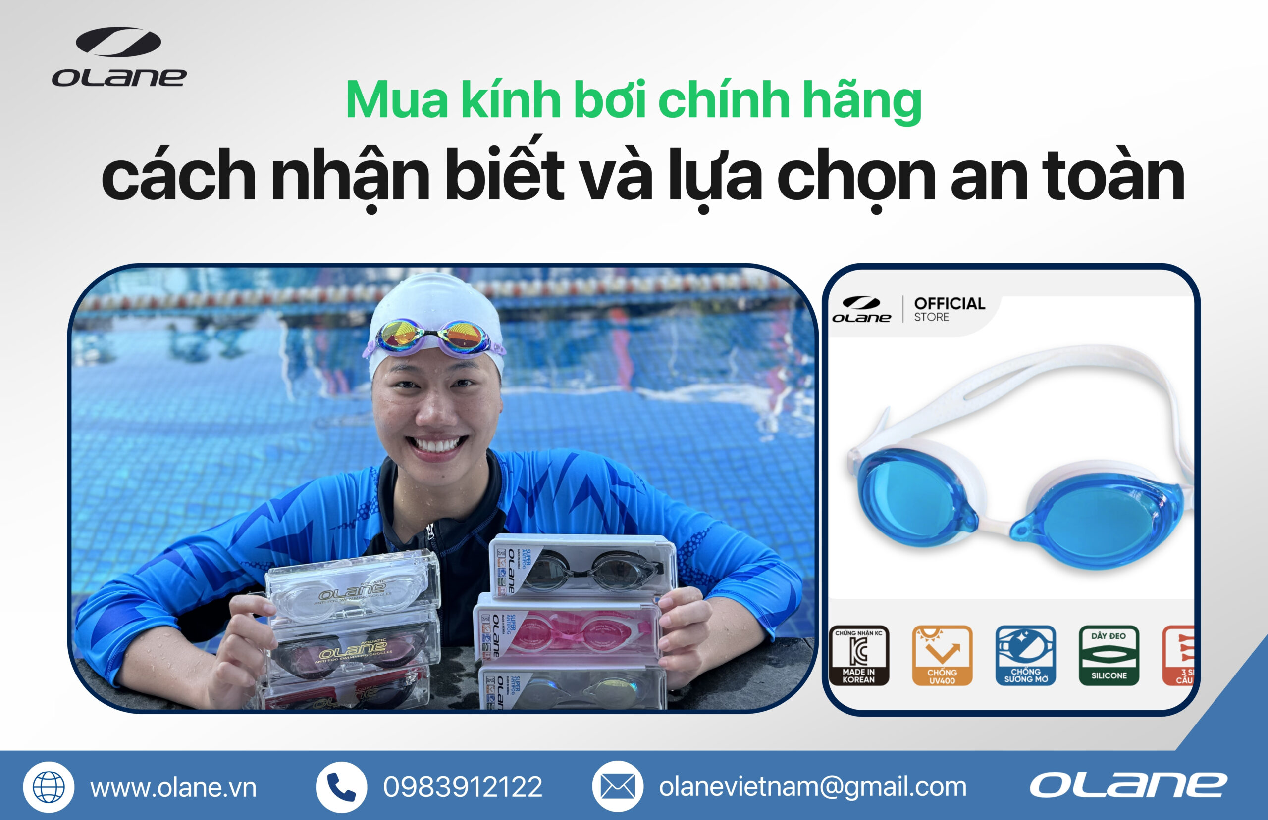 Mua Kính Bơi Chính Hãng: Cách Nhận Biết và Lựa Chọn An Toàn