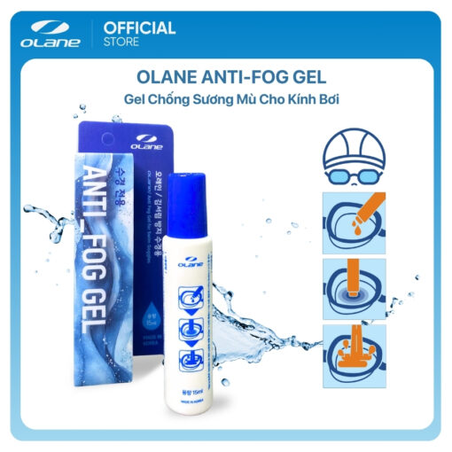AntiFog Gel Olane Chống Sương Mù Cho Kính Bơi 15ml 4 AntiFog Gel Olane Chống Sương Mù Cho Kính Bơi 15ml - Ảnh 4