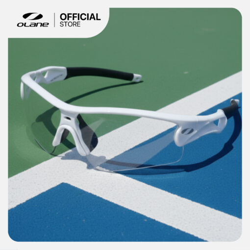 Kính thể thao OLANE Stealth M2 Clear – Chuyên dụng Pickleball & Chạy đêm 4 M2 White Clear