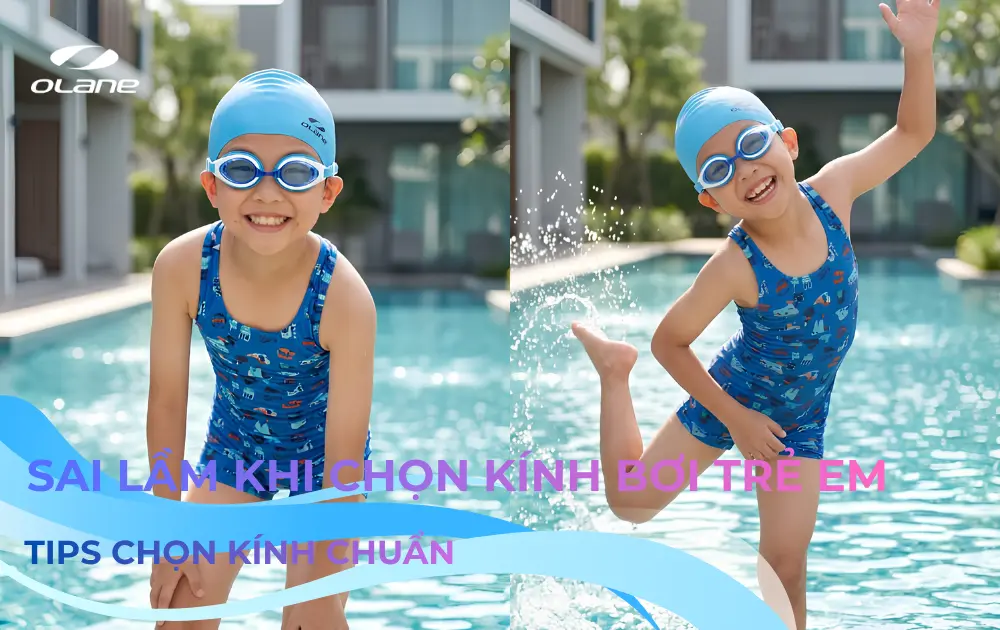 tips chọn kính bơi trẻ em chuẩn