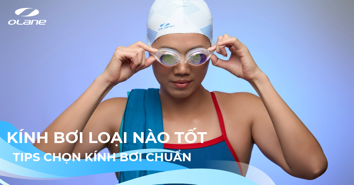 Vận động viên chuyên nghiệp dùng kính bơi Olane chất lượng cao